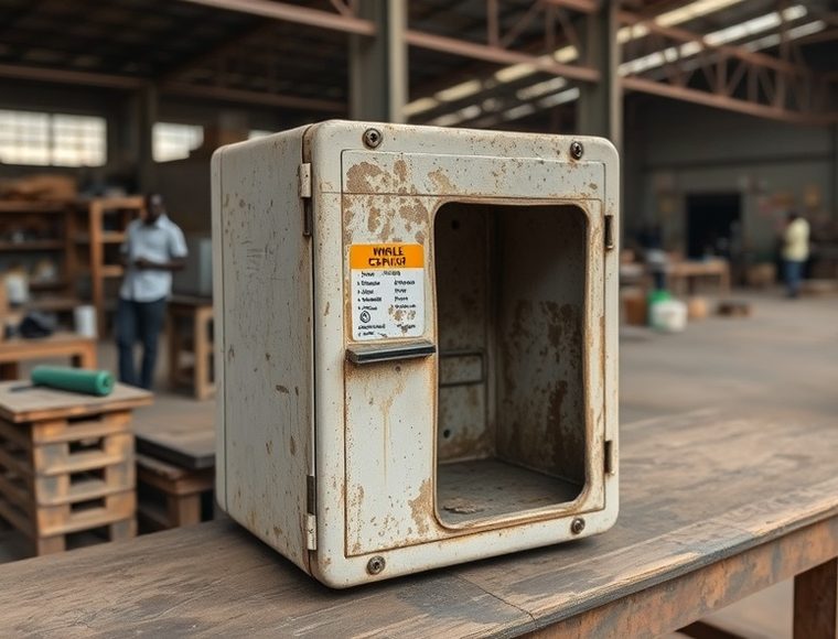 Before — Ageing machine with repeat faults, frequently out of service.